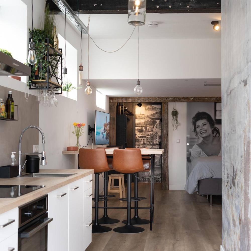 Studio Met Verve, Centrum Met Eigen Parkeerplaats Middelburg Luaran gambar